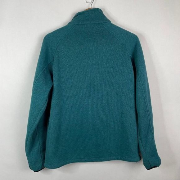 Kaemp 8848?Mountain Equipments Full?Zip Fleece Sweater Teal Blue Large - Picture 4 of 4